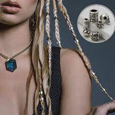 What Are Popular Ways to Wear Viking Metal Hair Rings?