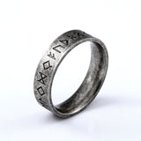 Stainless Odin Norse Viking Amulet Rune Mens Ring