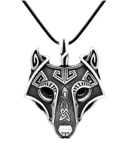Viking Merchant Wolf Head Necklace FPS
