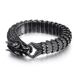 Dragon Link Chain Bracelet, Stainless Steel