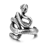 Vintage Snake Ring, resizable