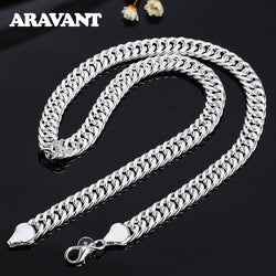 925 Silver 10MM 20/24 Inches Necklace Chain