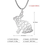 Viking Pendant Chain Necklace, Wolf/ Fox/ Bear/ Dog/ Turtle/ Tiger