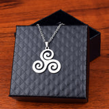 Fashion Viking Pendant Necklace, Stainless Steel