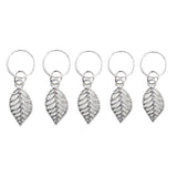 5 Pcs Silver Viking Spiral Beads