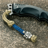 Norse Knights Paracord Rope Keychain